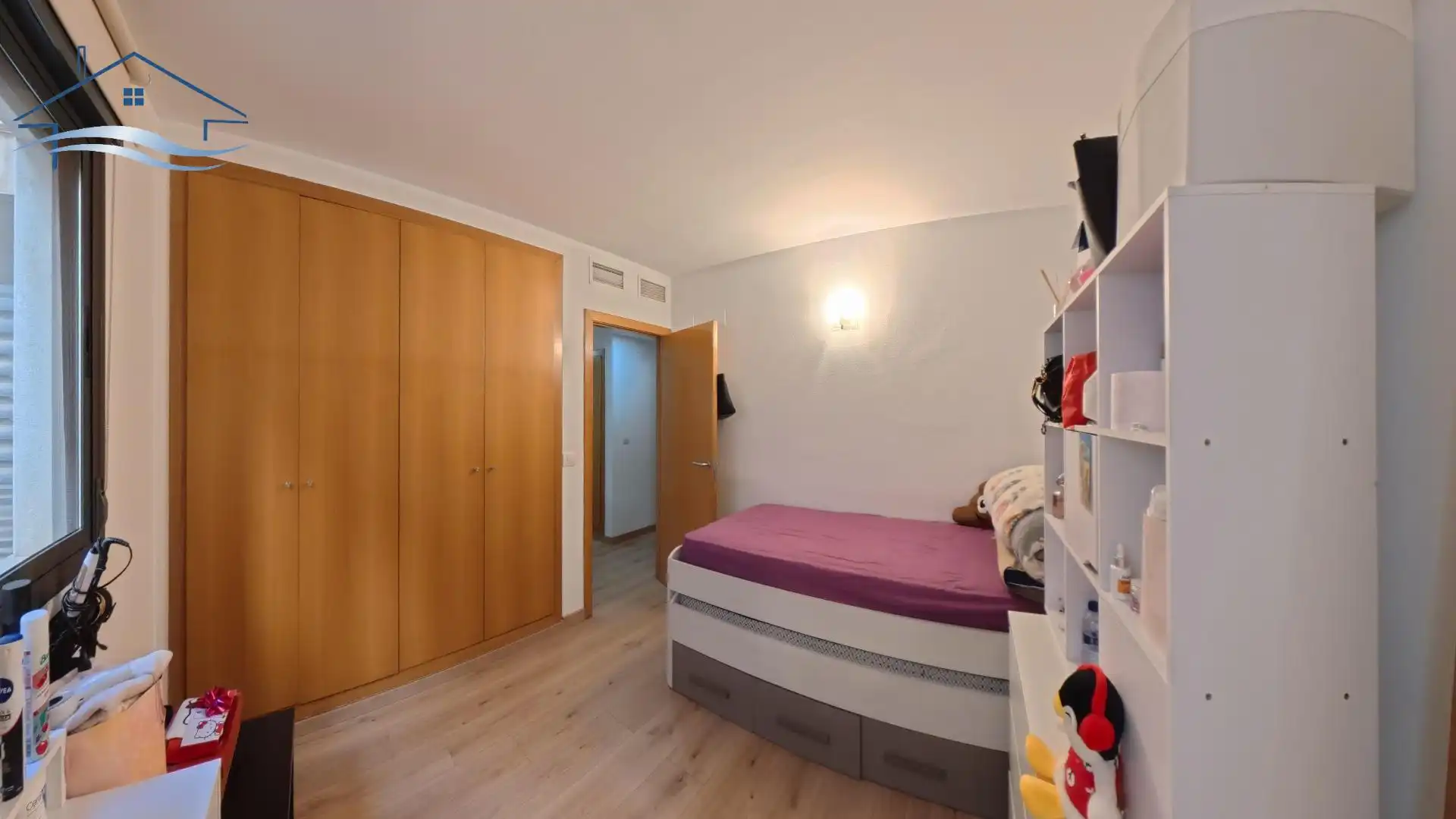 Schlafzimmer von Wohnung zum Verkauf in Alicante / Alacant mit Klimaanlage, Abstellraum und Ofen
