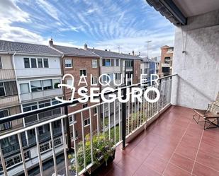 Balcony of Flat to rent in  Madrid Capital  with Air Conditioner, Heating and Terrace