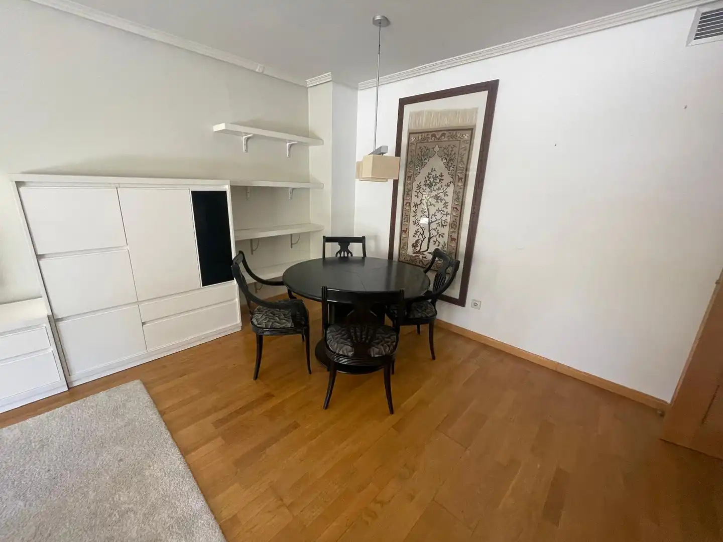 Comedor de Piso de alquiler en Zaragoza con Aire acondicionado, Calefacción y Parquet