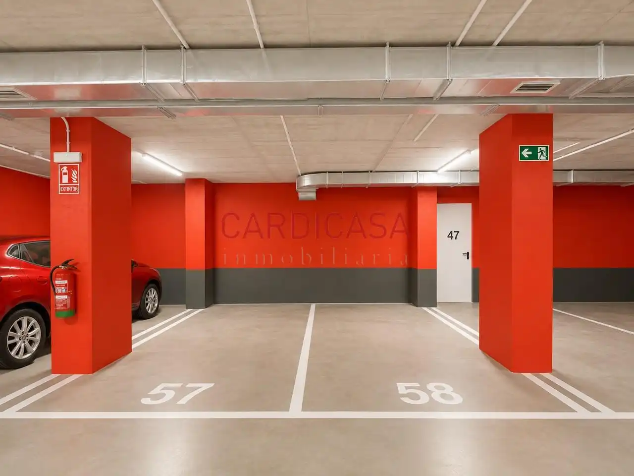 Parking of Flat for sale in Vigo   with Heating and Terrace