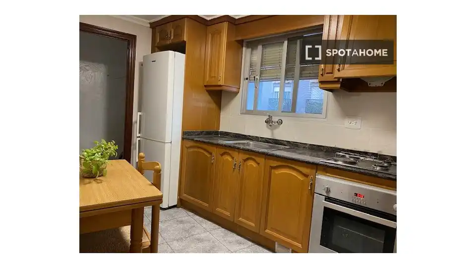 Kitchen of Flat for rent in Enguera  with Air Conditioner, Heating and Furnished