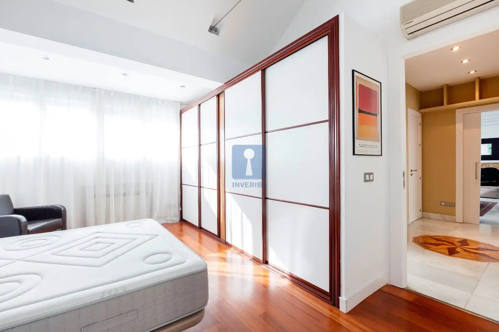 Bedroom of Attic for rent in Madrid  with Air Conditioner, Heating and Storage room