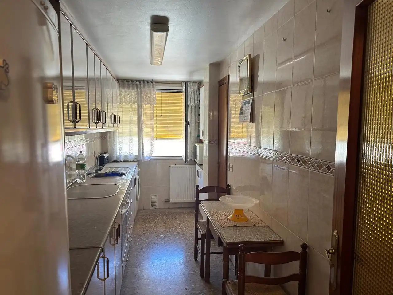 Küche von Wohnung zum Verkauf in Alhama de Aragón mit Heizung, Abstellraum und Balkon