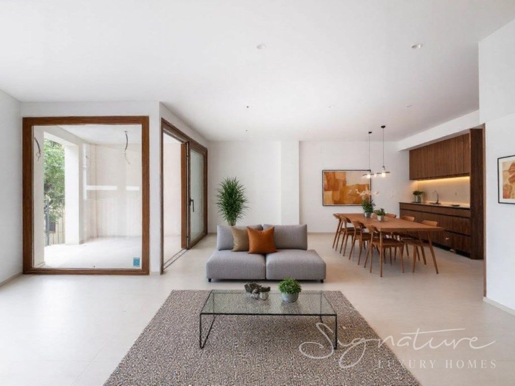 Sala d'estar de Àtic en venda en Sant Cugat del Vallès amb Aire condicionat i Calefacció