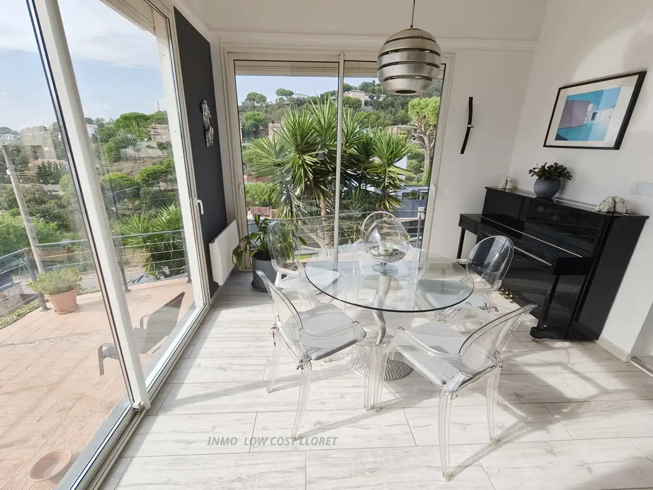 Terrassa de Casa o xalet en venda en Vidreres amb Aire condicionat, Jardí privat i Terrassa