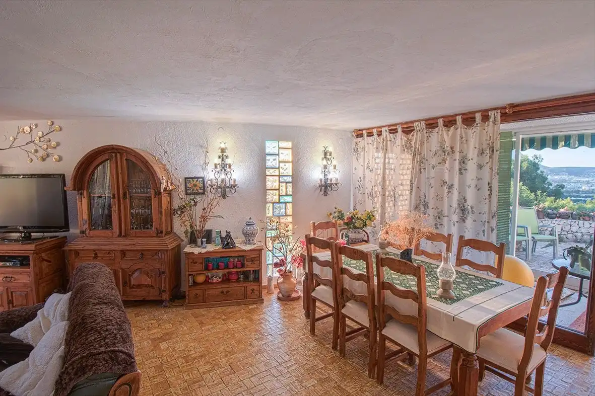 Dining room of Houses for sale in Jávea / Xàbia  with Private garden, Terrace and Storage room
