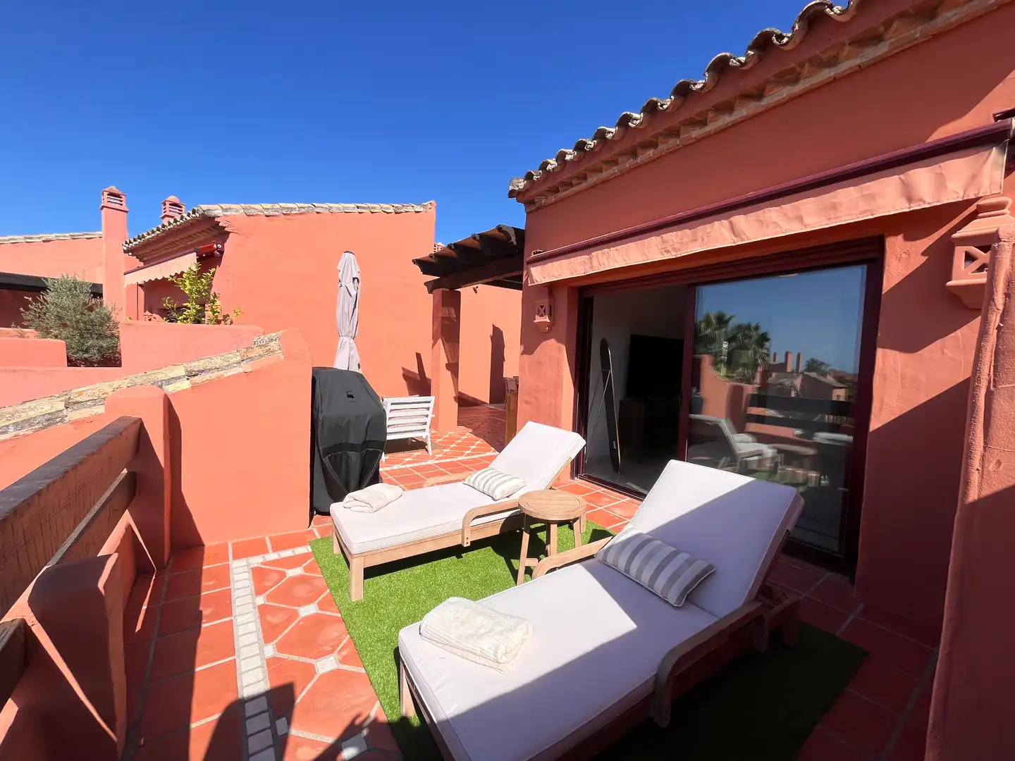 Terrace of Attic for rent in Marbella  with Air Conditioner, Heating and Terrace