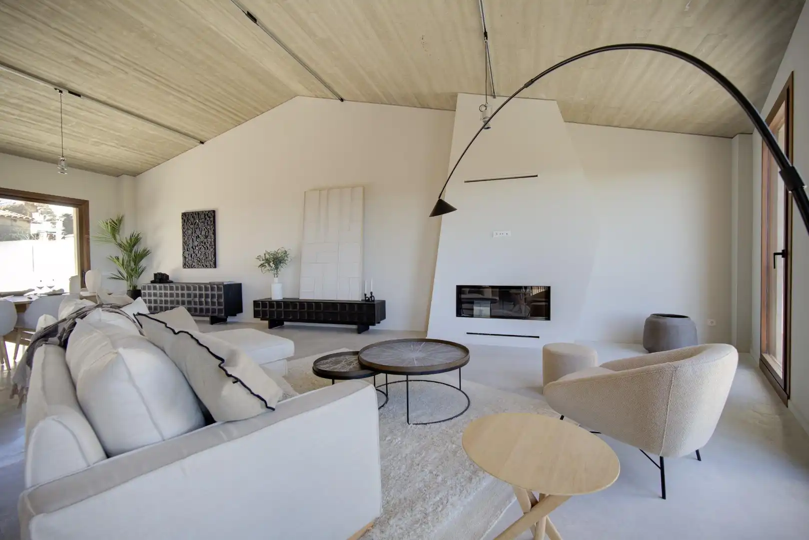 Living room of Houses for sale in Campanet  with Air Conditioner, Heating and Furnished