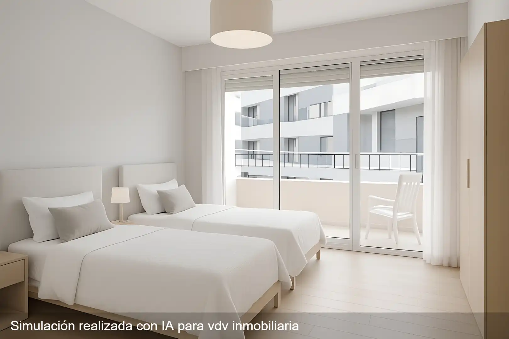 Bedroom of Flat for sale in  Pamplona / Iruña  with Heating, Parquet flooring and Terrace