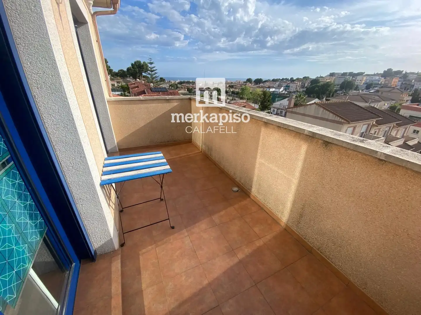 Terraza de Casa adosada de alquiler en Calafell con Calefacción, Terraza y Amueblado