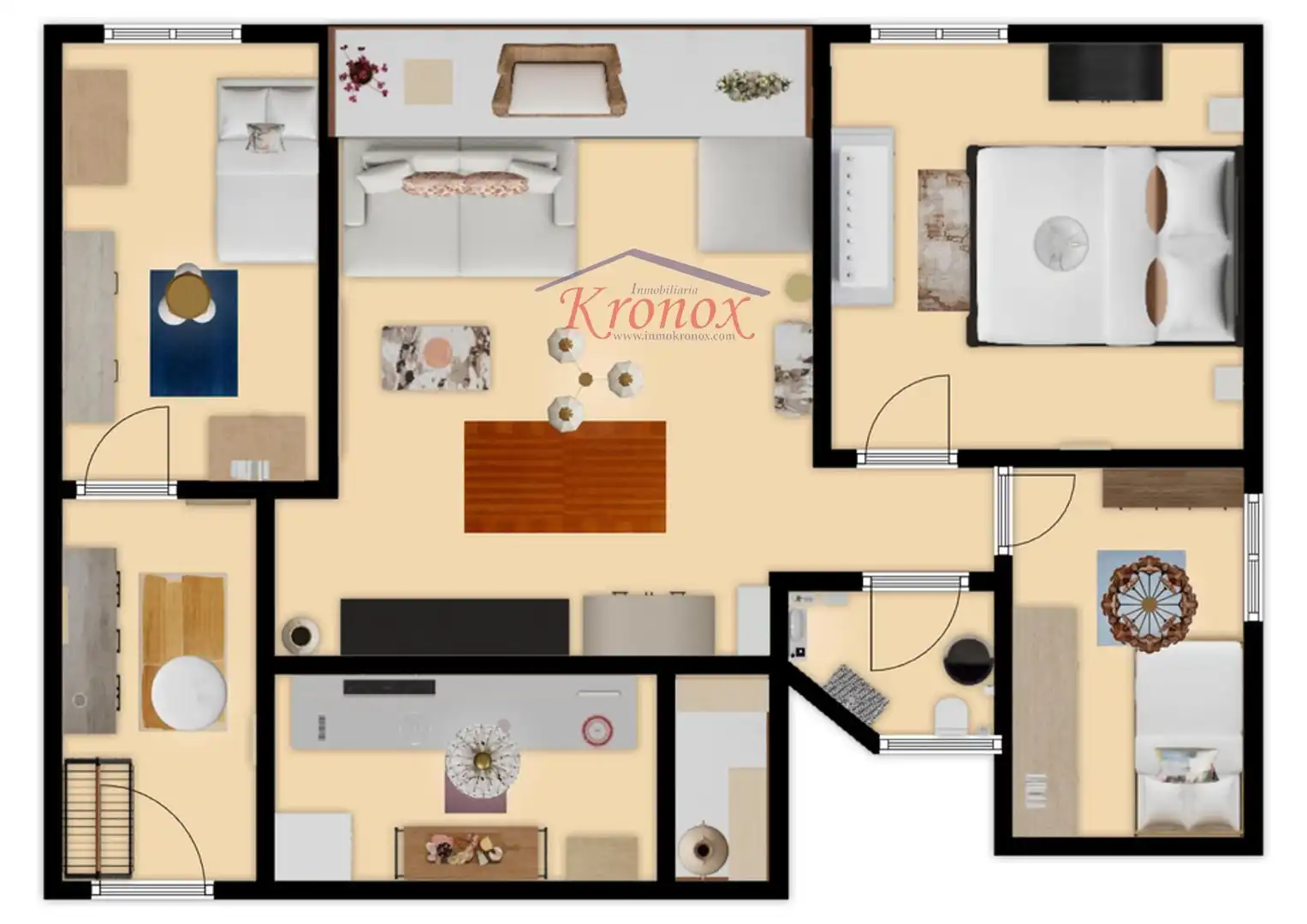 Piso en venta en Madrid con Aire acondicionado, Calefacción y Terraza