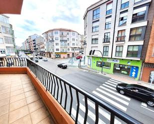 Exterior view of Flat for sale in Ourense Capital   with Heating, Terrace and Balcony