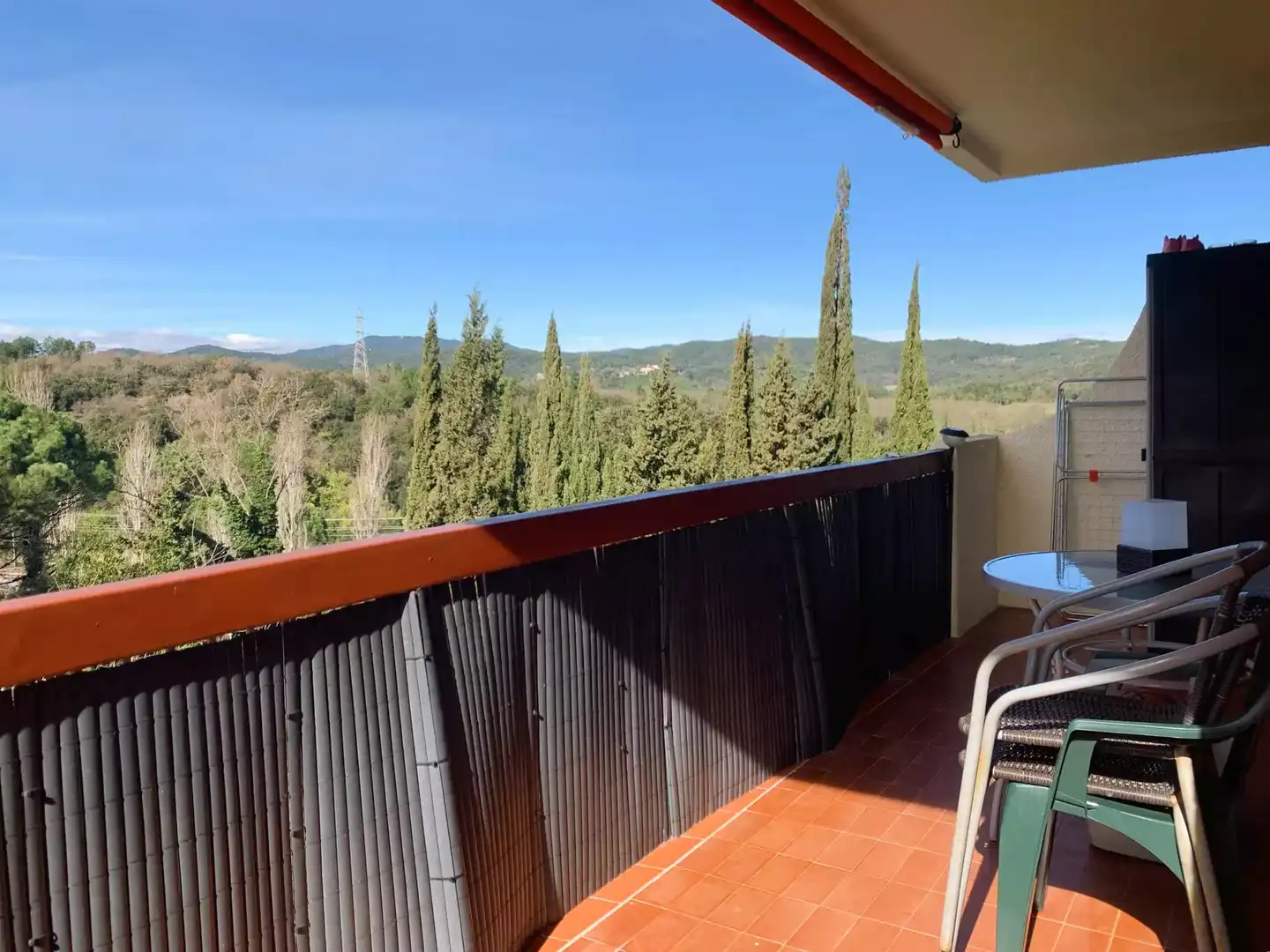 Terrasse von Wohnung zum Verkauf in Hostalric mit Heizung, Terrasse und Balkon