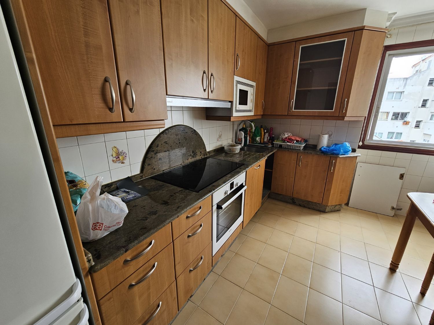 Kitchen of Flat to rent in A Coruña Capital   with Heating and Furnished