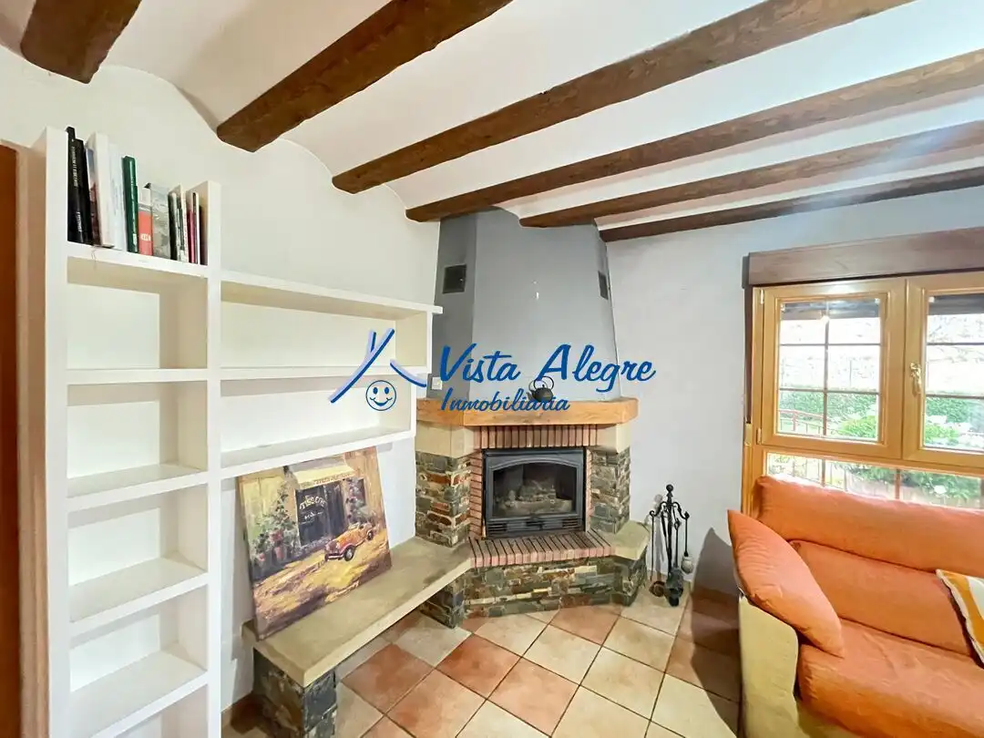 Sala de estar de Casa o chalet en venta en San Vicente de la Sonsierra con Calefacción, Jardín privado y Terraza