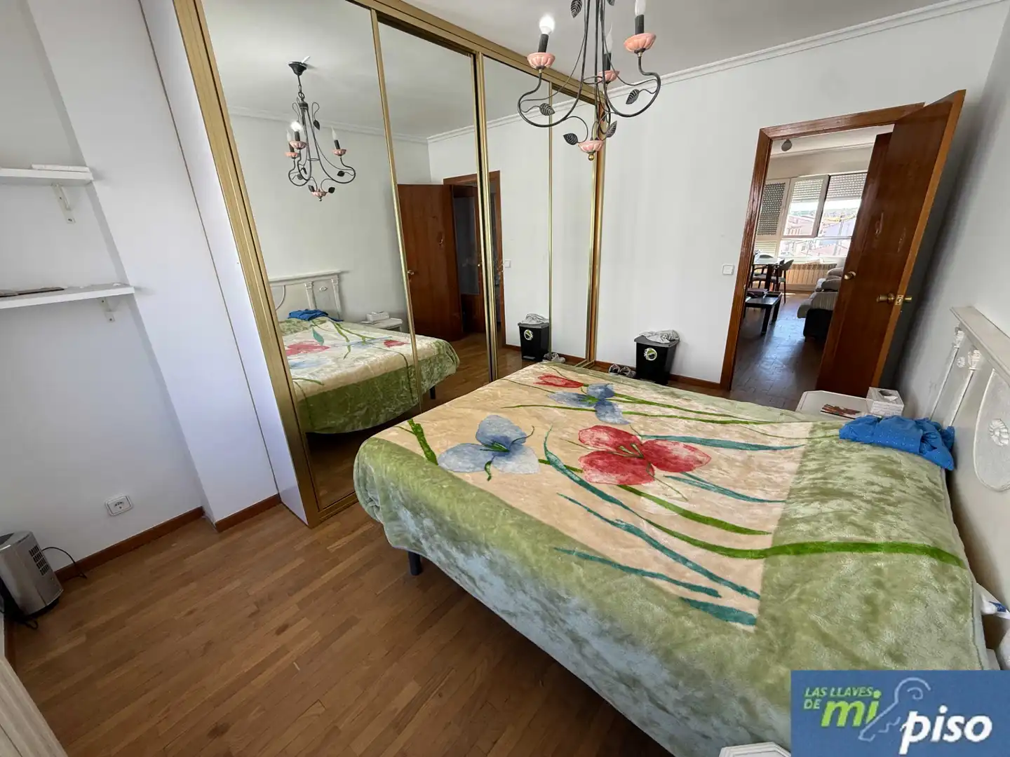 Bedroom of Flat for sale in Montemayor de Pililla  with Heating, Parquet flooring and Terrace