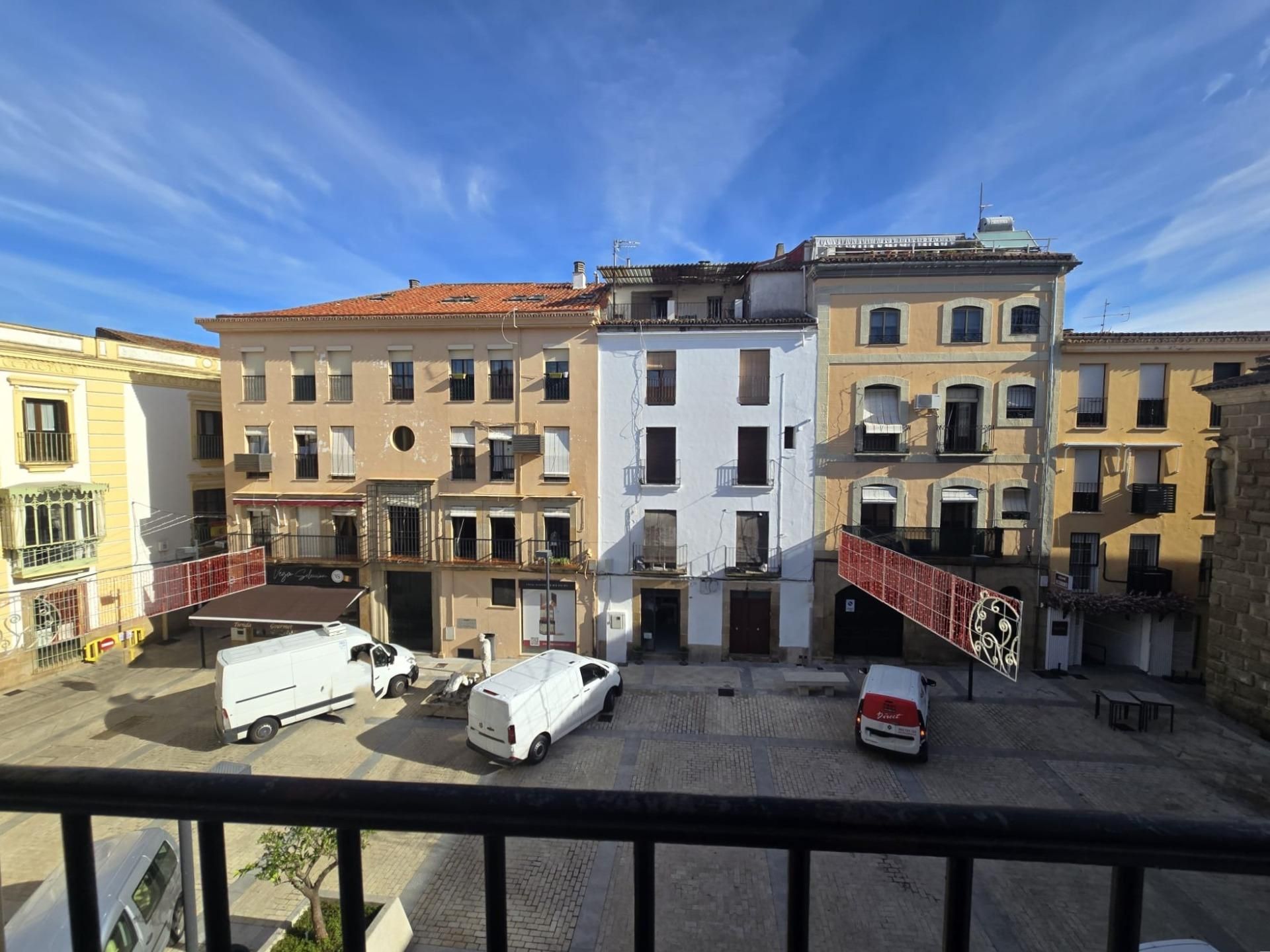 Exterior view of Flat for sale in Plasencia  with Air Conditioner, Parquet flooring and Terrace