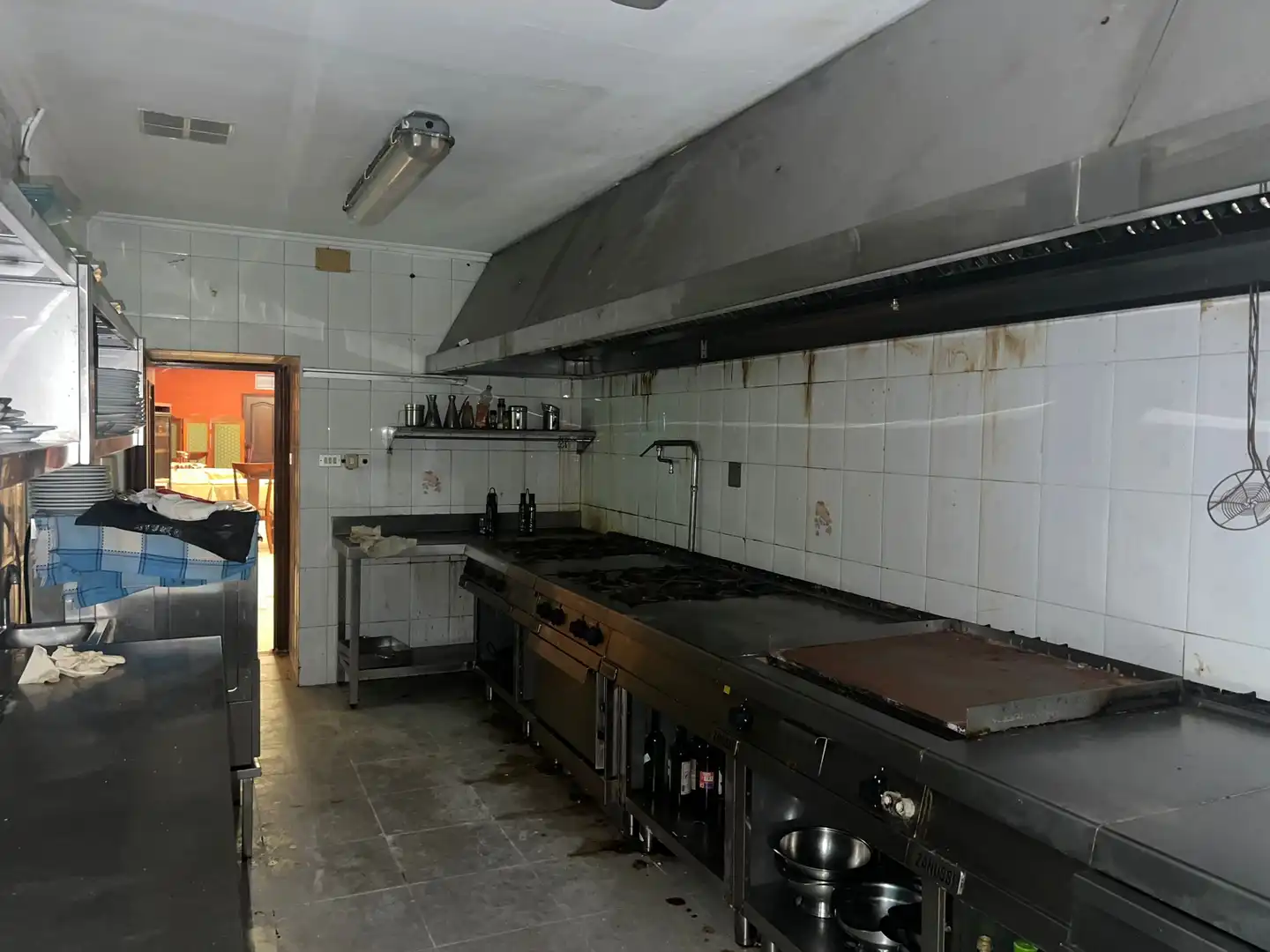 Küche von Geschaftsraum zum Verkauf in Narón mit Heizung, Terrasse und Möbliert