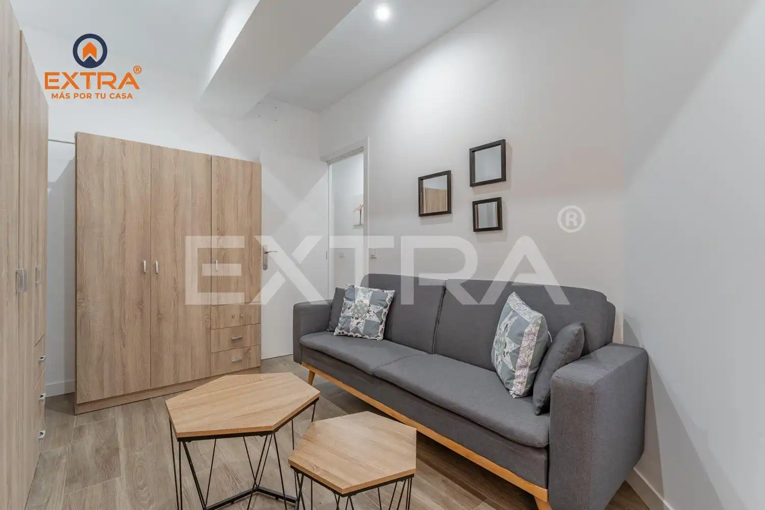 Wohnzimmer von Wohnung zum Verkauf in Madrid mit Klimaanlage, Heizung und Abstellraum