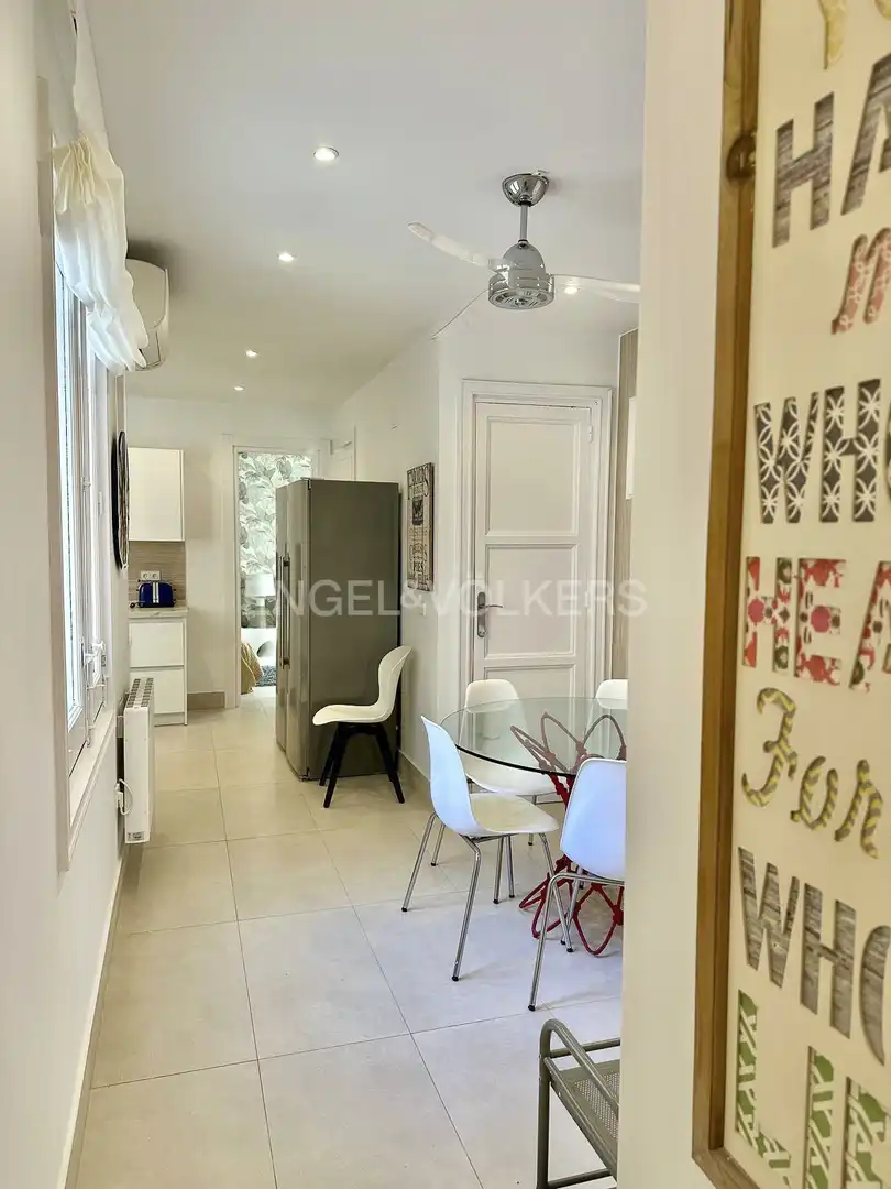 Cocina de Piso de alquiler en Madrid con Aire acondicionado, Calefacción y Amueblado