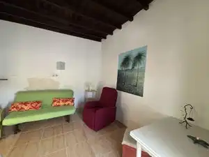 Sala de estar de Casa o chalet en venta en Haría con Jardín privado, Terraza y Amueblado
