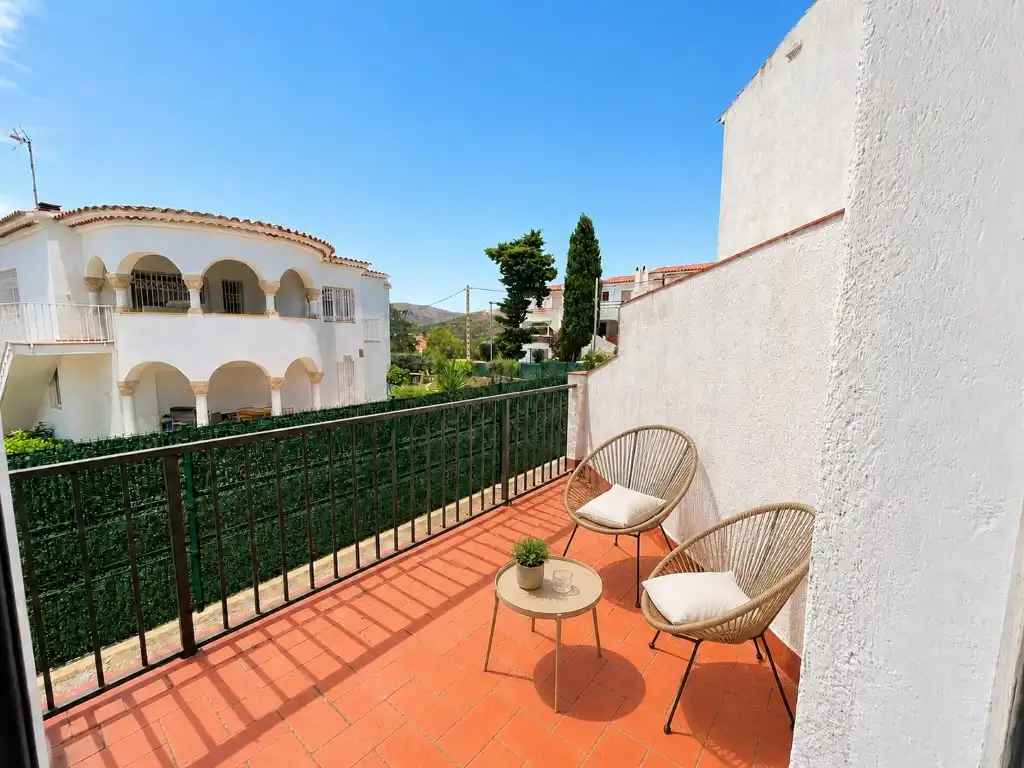 Terrassa de Apartament en venda en Roses