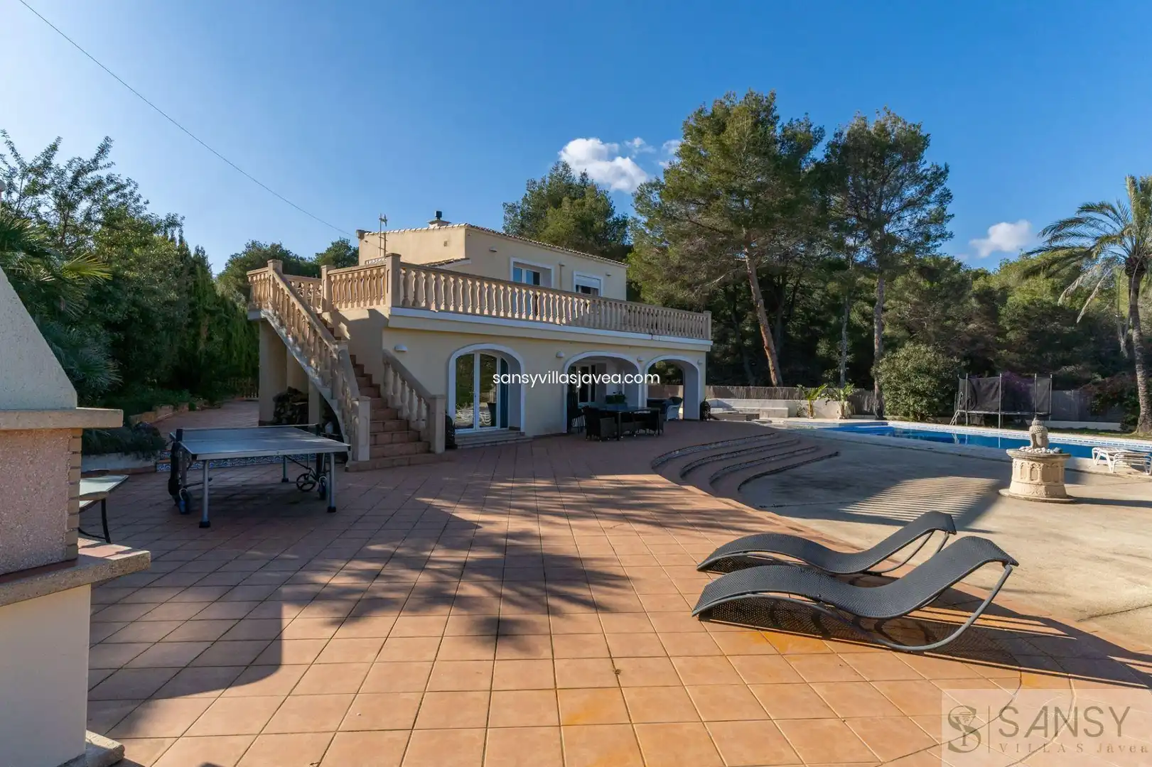Jardí de Casa o xalet en venda en Jávea / Xàbia amb Aire condicionat i Traster