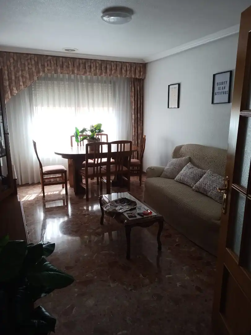 Living room of Flat for rent in Elche / Elx  with Air Conditioner and Furnished