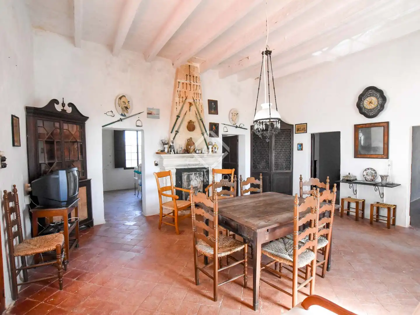 Comedor de Finca rústica en venta en Ciutadella de Menorca con Jardín privado, Terraza y Trastero