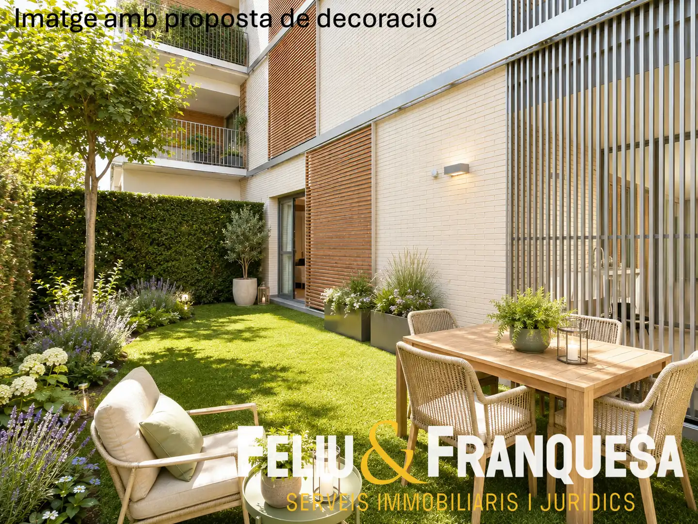 Terraza de Piso en venta en Sant Cugat del Vallès con Calefacción, Jardín privado y Terraza