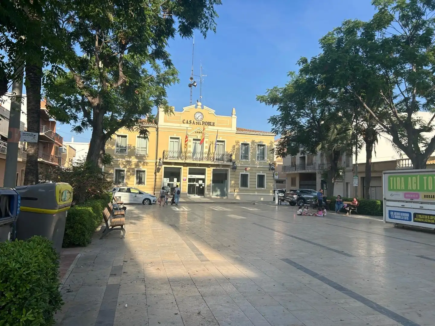 Vista exterior de Piso en venta en La Pobla de Farnals con Calefacción, Terraza y Amueblado