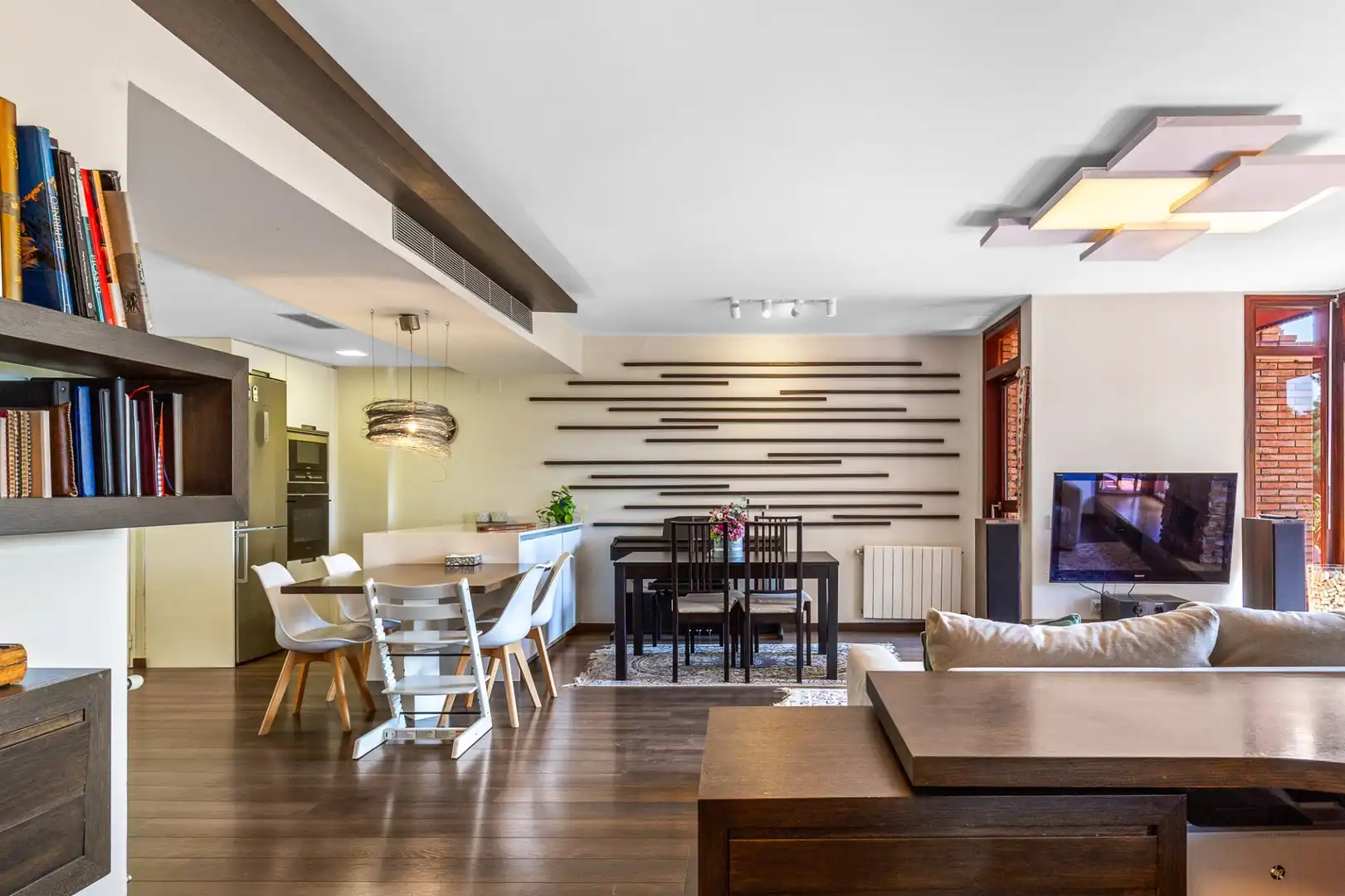 Sala de estar de Planta baja en venta en Sant Just Desvern con Aire acondicionado, Calefacción y Terraza