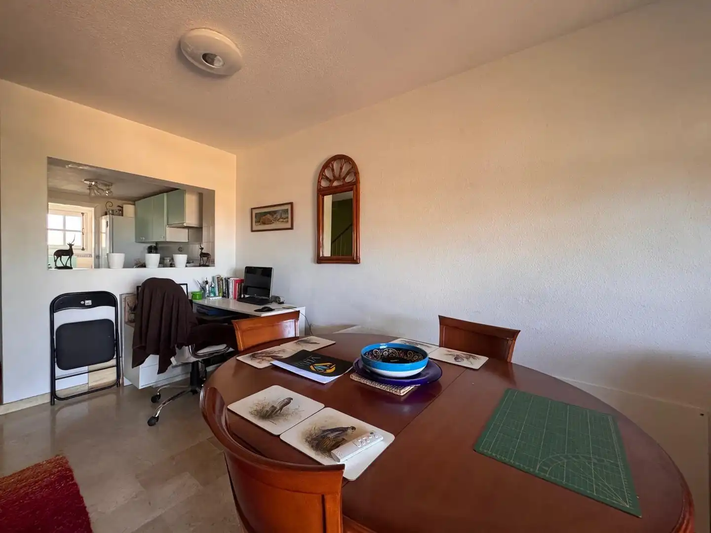 Comedor de Casa adosada en venta en Finestrat con Jardín privado, Terraza y Amueblado