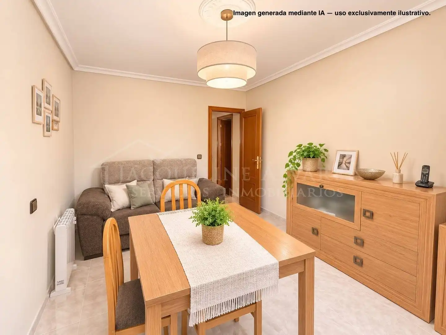 Sala d'estar de Pis en venda en Parla amb Aire condicionat, Calefacció i Terrassa