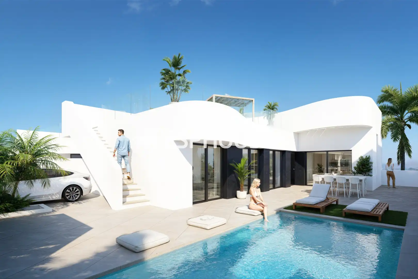 Villa con terrazza in vendita a Algorfa