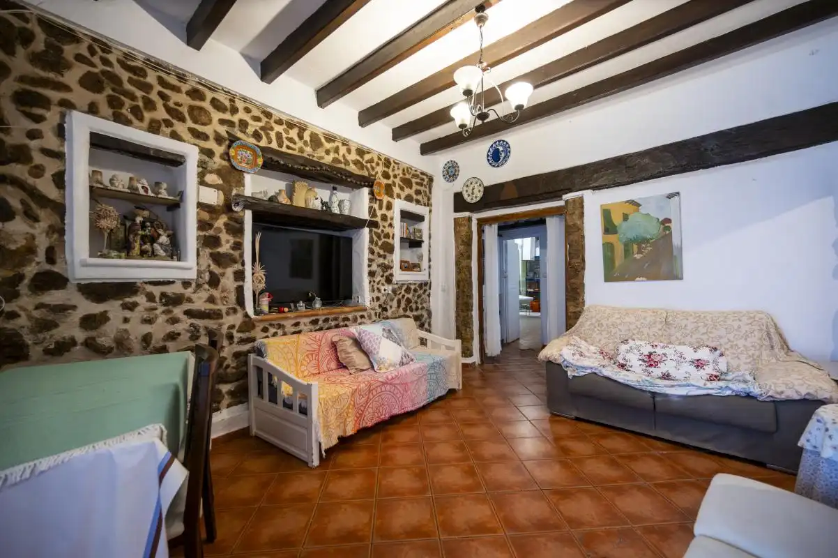 Sala d'estar de Casa o xalet en venda en Eivissa amb Aire condicionat, Calefacció i Moblat