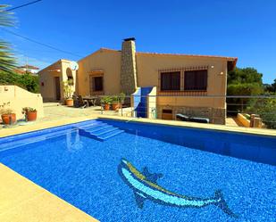 Piscina de Casa o xalet en venda en Benissa amb Terrassa i Piscina