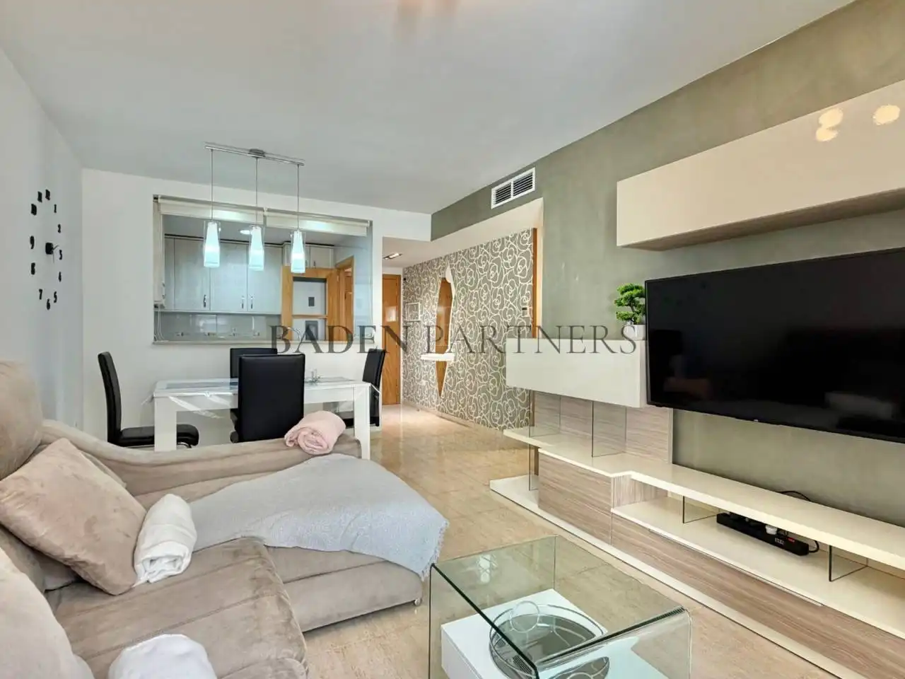 Sala d'estar de Pis de lloguer en Pueblo