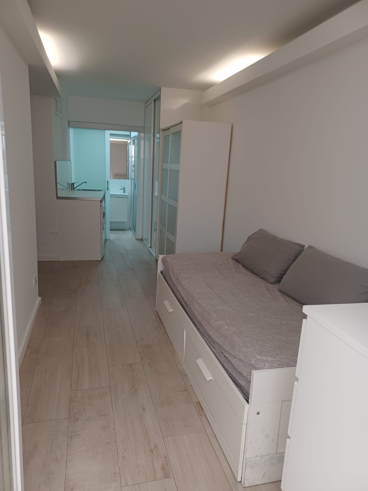 Bedroom of Study to rent in  Madrid Capital  with Air Conditioner, Heating and Furnished