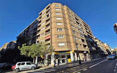 Exterior view of Flat for sale in  Zaragoza Capital  with Air Conditioner, Heating and Parquet flooring