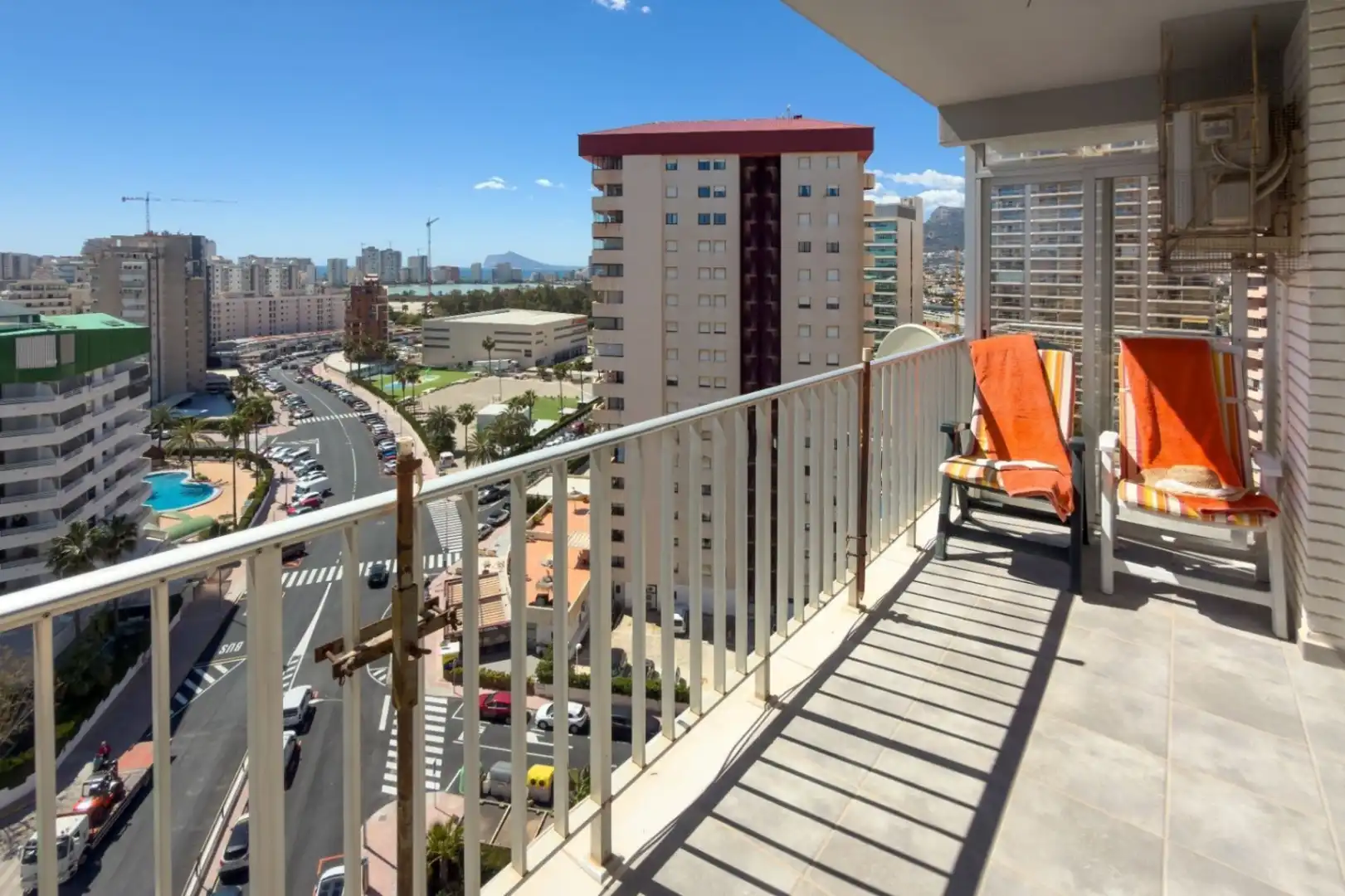 Terraza de Apartamento en venta en Calpe / Calp con Aire acondicionado, Calefacción y Terraza