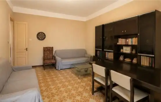 Sala d'estar de Casa o xalet en venda en Prats de Lluçanès amb Jardí privat, Terrassa i Moblat
