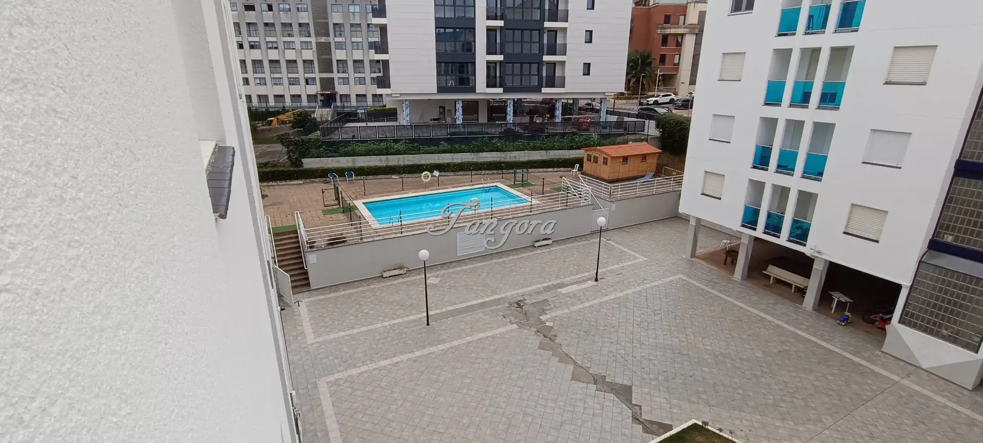 Schwimmbecken von Wohnung zur Miete in Castro-Urdiales mit Heizung, Terrasse und Möbliert