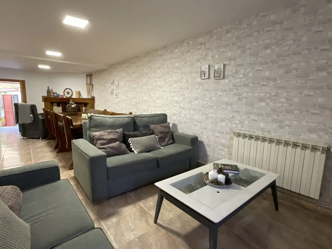 Sala de estar de Casa o chalet en venta en Bañares con Calefacción, Trastero y Amueblado