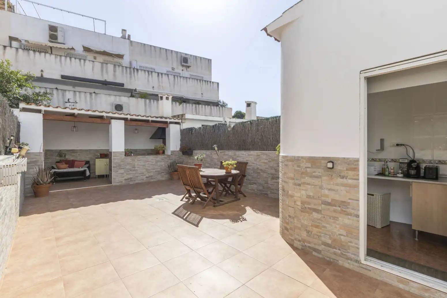 Terraza de Casa o chalet de alquiler en Vinalesa con Aire acondicionado, Terraza y Amueblado