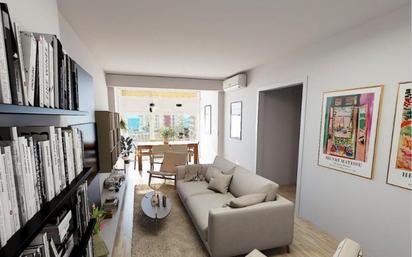 Living room of Flat for sale in Vélez-Málaga  with Air Conditioner, Terrace and Storage room