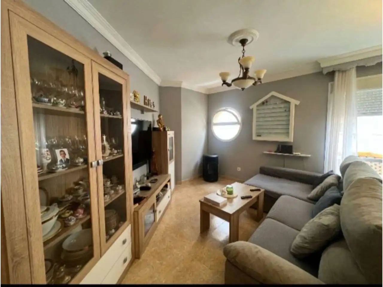 Sala de estar de Piso en venta en Estepona con Aire acondicionado y Calefacción