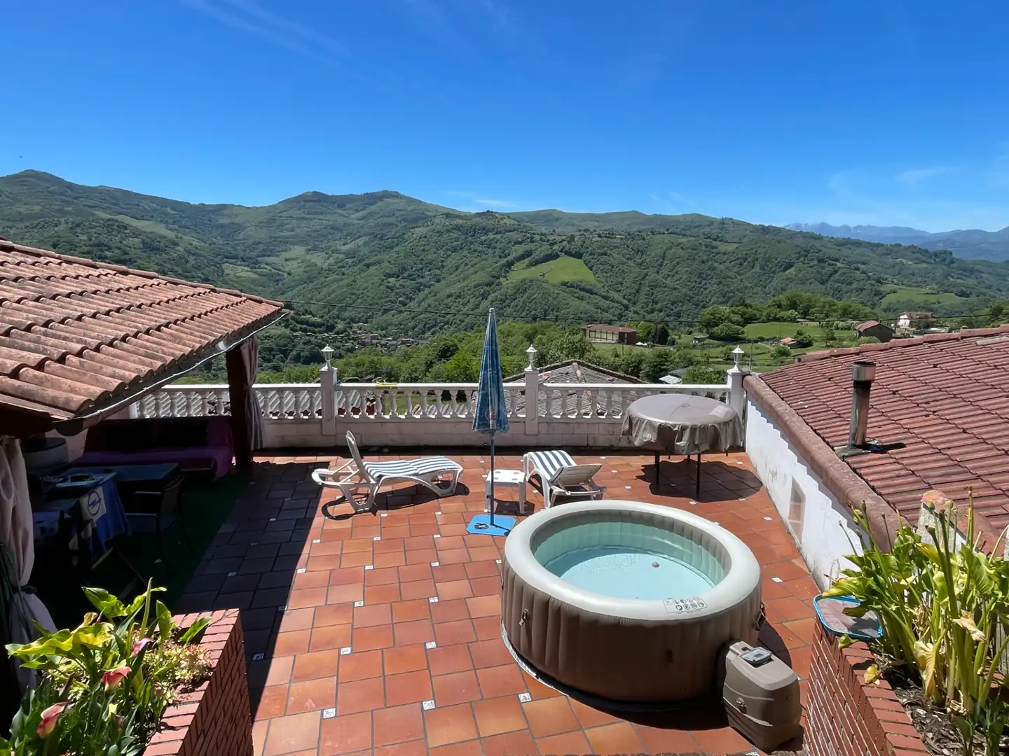 Terrace of Detached homes for sale in Mieres (Asturias)  with Heating, Private garden and Terrace