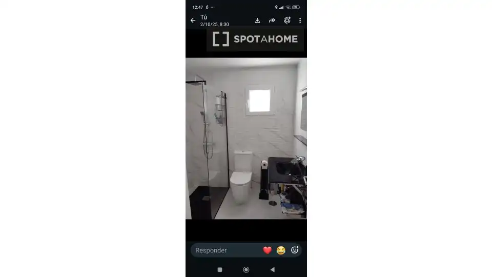 Bathroom of Flat for share in Tuineje  with Air Conditioner, Heating and Furnished