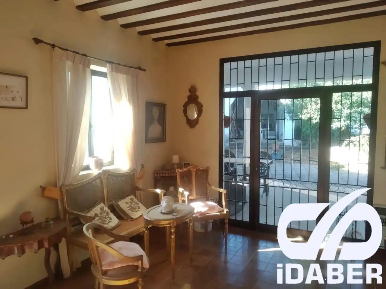 Sala de estar de Casa o chalet en venta en Los Hinojosos   con Calefacción, Jardín privado y Piscina